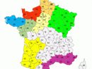 Coloriage Vectoriel Carte France - Départements Colorés Ne serapportantà Carte De France Dessin