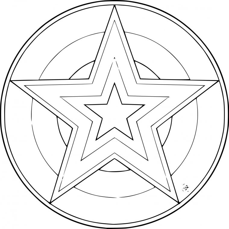Coloriages À Imprimer : Etoile, Numéro : Eaf6612 pour Coloriages Etoies  Fillante  Imprimer