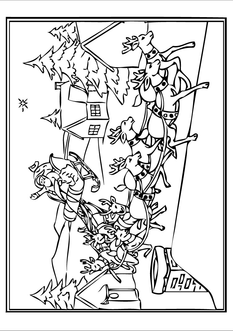 Coloriages À Imprimer : Noël, Numéro : 16243 dedans Coloriage Parn Numero St Valentin Imperial