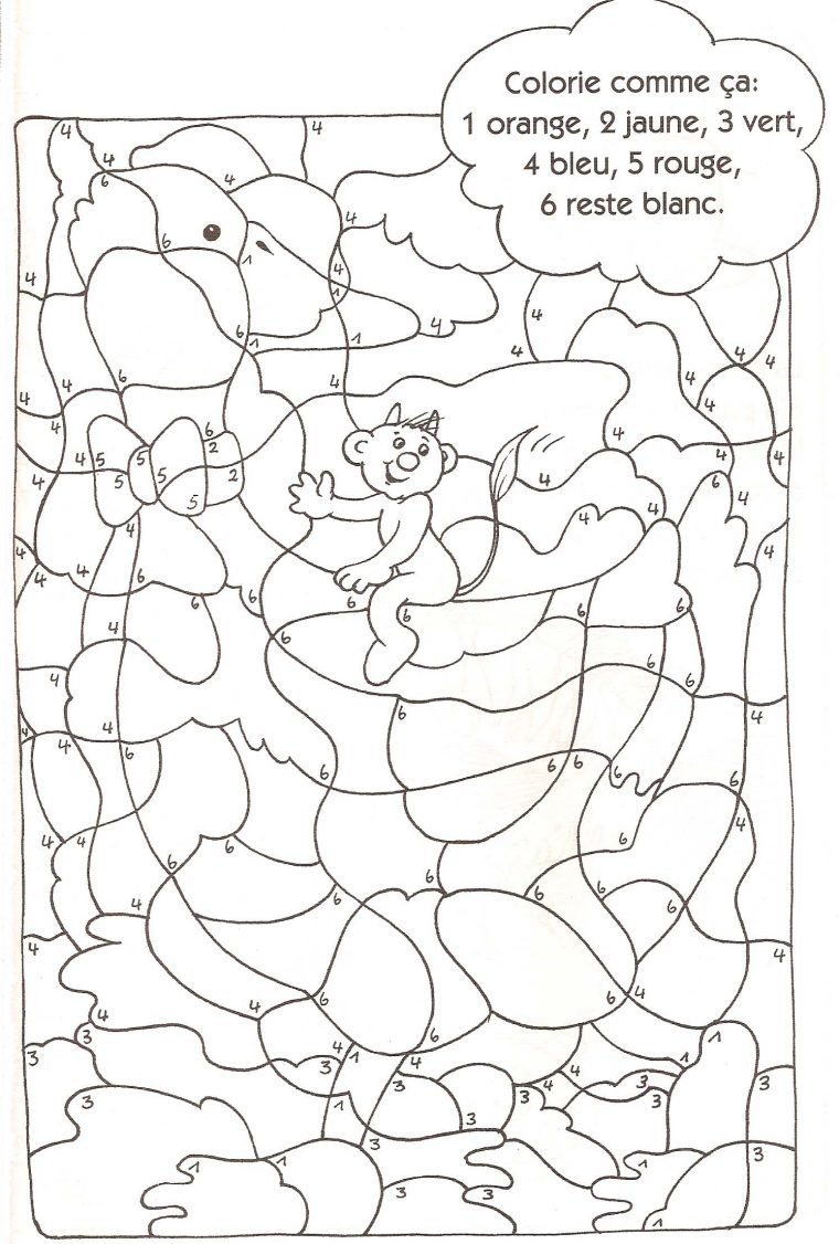 Coloriages Codés concernant Coloriage Par Numero Coloriages Codés concernant Coloriage Par Numero