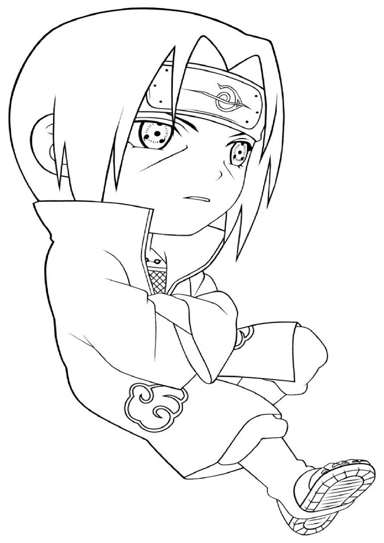 Coloriages Naruto A Imprimer Gratuit Sur Wonder-Day avec Coloriage Deidara