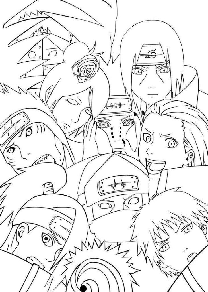 Coloriages Naruto A Imprimer Gratuit Sur Wonder-Day concernant Coloriage Naruto Rasengan