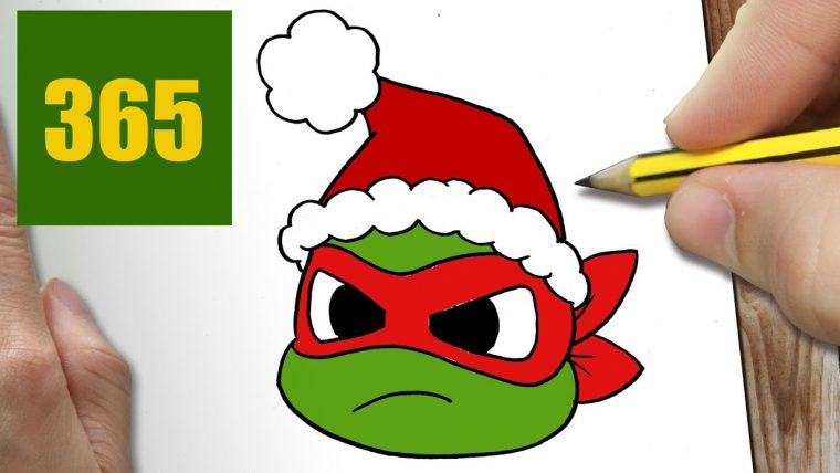 Comment Dessiner Tortue Ninja De Noël Kawaii Étape Par à Dessin Facile De Tank Comment Dessiner Tortue Ninja De Noël Kawaii Étape Par à Dessin Facile De Tank