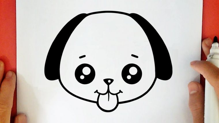 Comment Dessiner Un Chien Kawaii – encequiconcerne Dessin Chien Marrant Facile Dessiner