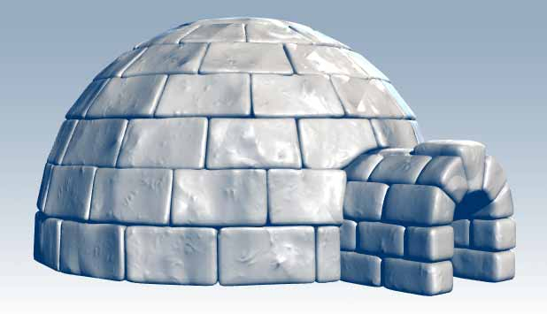 Comment Fabriquer Un Igloo – Le Monde Selon Ray Zab serapportantà I Comme Igloo