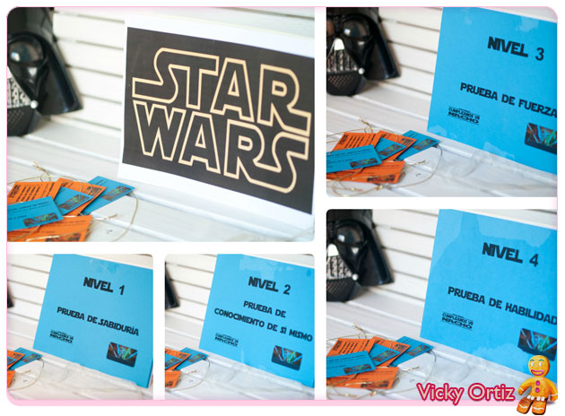 Cómo Organizar Una Fiesta Infantil De Star Wars. | Sucre Art concernant Carnet De Mot Croisac Star War