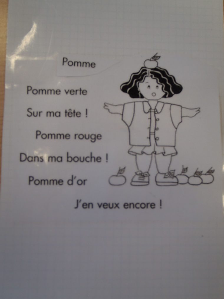 Comptine: Pomme | Comptines, Comptine Pomme, Comptine Automne à Ronde Chanter Maternelle Sur Les Fruits