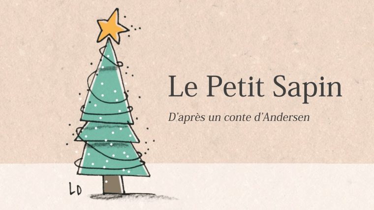 Conte De Noël – Le Petit Sapin D'Andersen – Français – tout Histoire Hibou Noel Maternelle