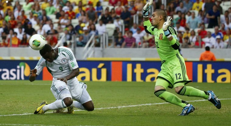 Coupe Des Confédérations : Le Nigeria Dompté Par L'Espagne destiné Akpala En Francais