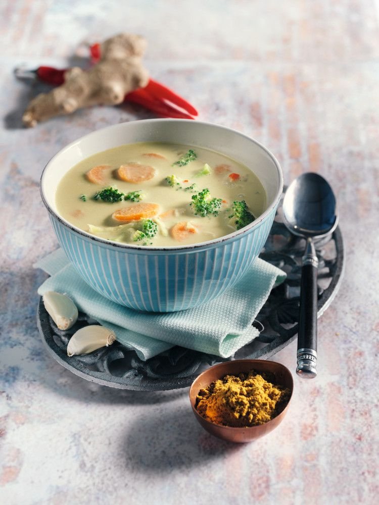 Currysuppe Mit Brokkoli Und Möhren | Curry Suppe dedans Brokkoli-Curry-Suppe Oder Broccoli-Curry-Suppe