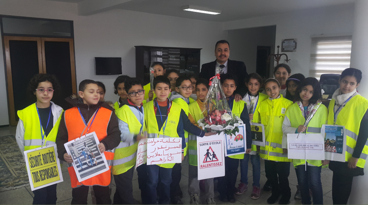 أسبوع تحسيسي حول السلامة الطرقية - Les Écoles Ihsane pour Classroom