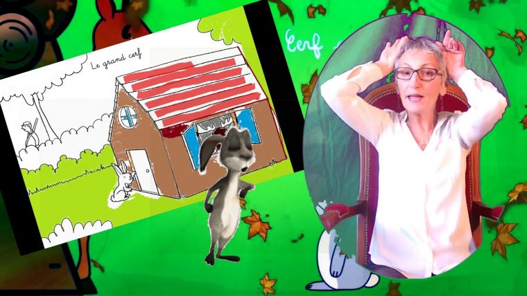 Dans Sa Maison Un Grand Cerf – Comptine – pour Dans Sa Maison Un Grand Cerf Coloriage
