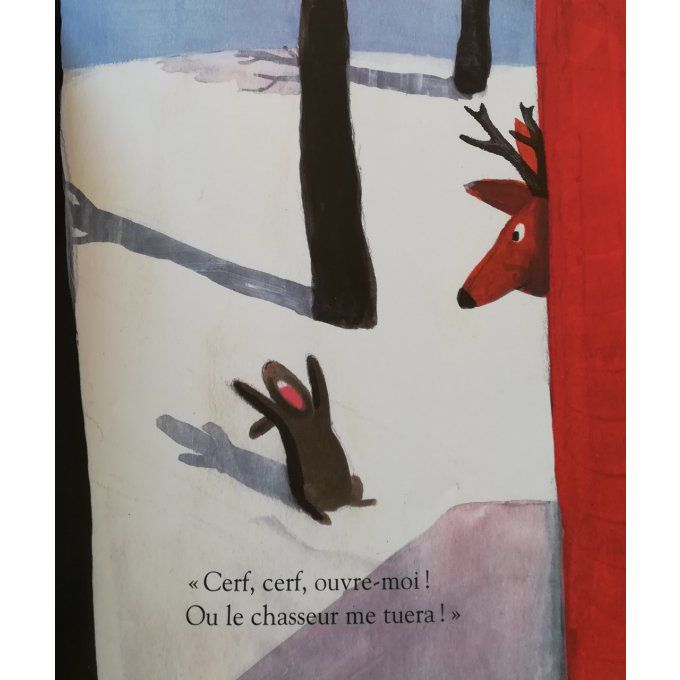 Dans Sa Maison, Un Grand Cerf – Teteenlire pour Dans Sa Maison Un Grand Cerf Coloriage