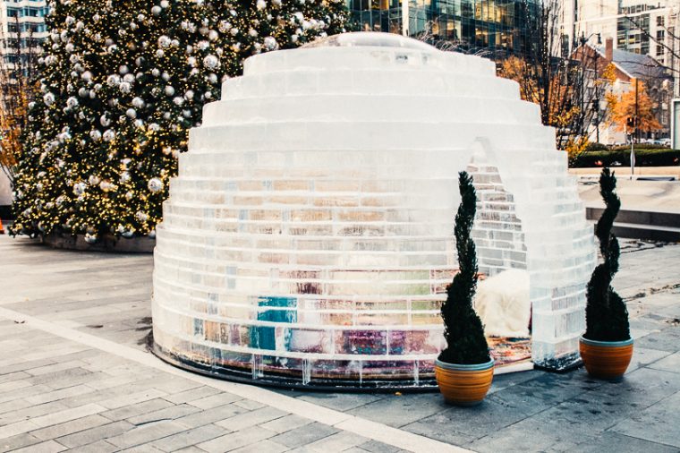 Dc Living: Real Igloo At City Center – Comme Coco à I Comme Igloo
