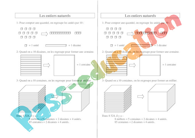 Décomposer Un Nombre - Ce2 - Exercices À Imprimer - Pass encequiconcerne Les Nombres Pairs Et Impairs Ce2 Exercice
