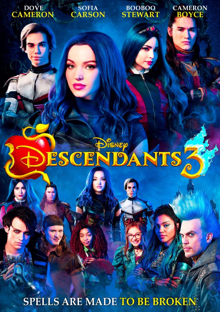 Descendants 3 Hd-Dvd 2217 | Vidéothéque The Beatles concernant Acteurs Descendants 3