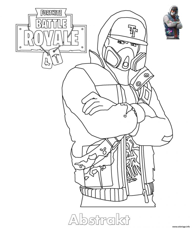 Dessin A Imprimer Personnage Fortnite intérieur Dessin A Imprimer De Fortnite