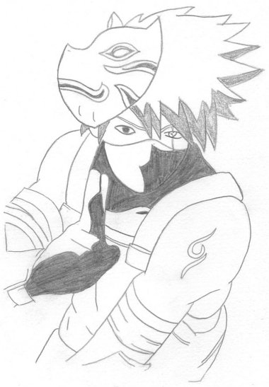 Dessin De Kakashi – Blog De Dessin-Naruto-Onepiece serapportantà Dessin Kid Minato Facile