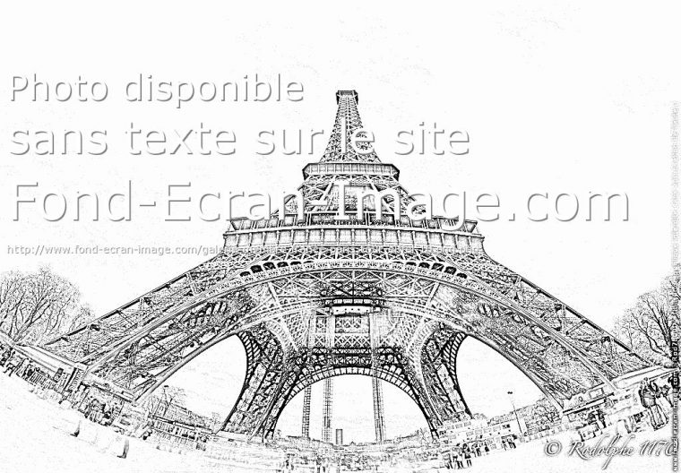 Dessin De La Tour Eiffel (9) encequiconcerne Dessin De La Tour Eiffel