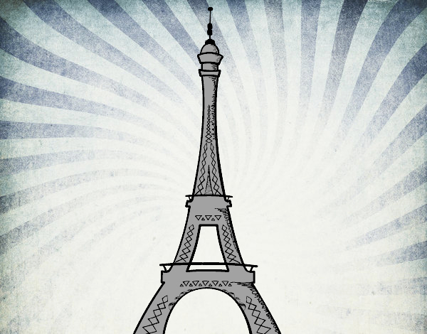 Dessin De La Tour Eiffel Colorie Par Membre Non Inscrit Le tout Dessin De La Tour Eiffel