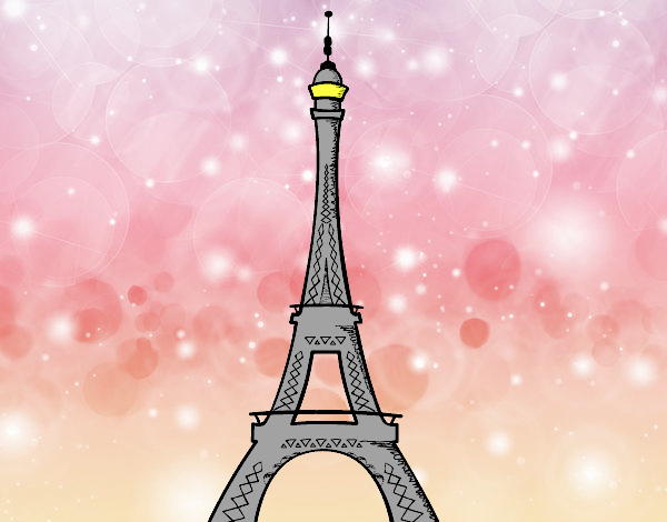 Dessin De La Tour Eiffel Colorie Par Membre Non Inscrit Le tout Dessin De La Tour Eiffel
