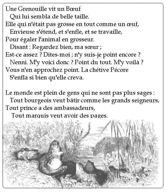 Deux Manières De Croire Que La Souveraineté Nationale Est avec La Fable De La Grenouille Et La Vache