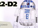 Dibujar A R2-D2 De Manera Fácil - Dibujos De Star Wars encequiconcerne Coloriage De R2 D2