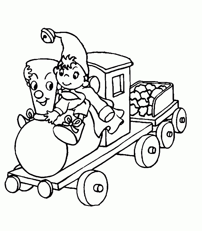 Dibujos Para Pintar De Noddy:noddy Viaja En Tren : Cosas intérieur Bob Le Train Animaux