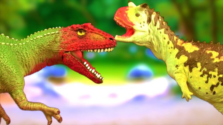 Dinosaur Fight Giganotosaurus Vs Carnotaurus Battle T Rex avec Dinasour Vs Tyrex