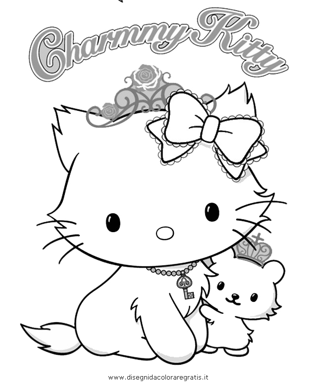 Disegno Charmmy_Kitty_3: Personaggio Cartone Animato Da encequiconcerne Coloriage Pinypon A Imprimer