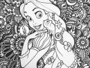 Disney Coloring Pages For Adults Awesome Custom Tangled avec Coloriage Disney Mandala