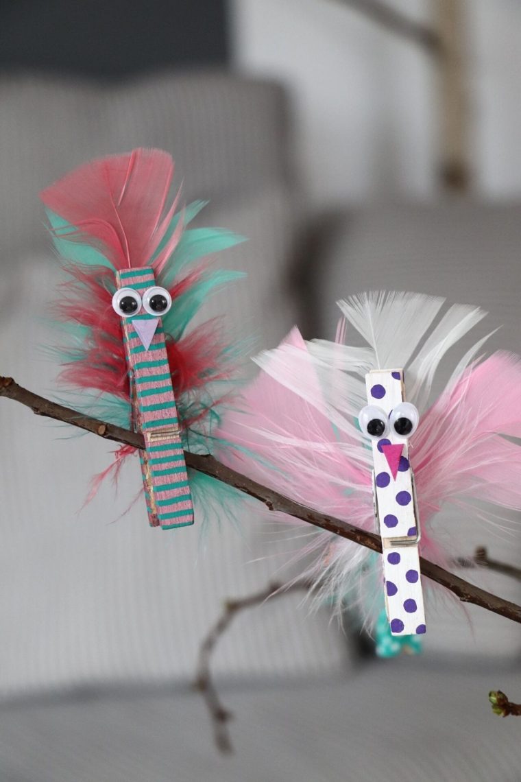 Diy Für Kinder: Wäscheklammer-Tiere Basteln – Lavendelblog pour Kinder Basteln Mit Papier Einfach