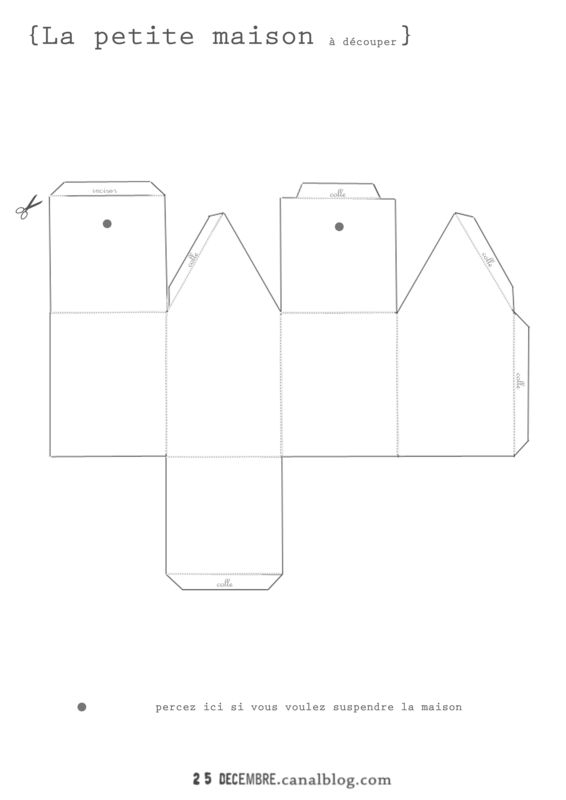 Douzième Fenêtre { Suspensions De Papier } – { 25 } Le intérieur Patrons En Papier Image