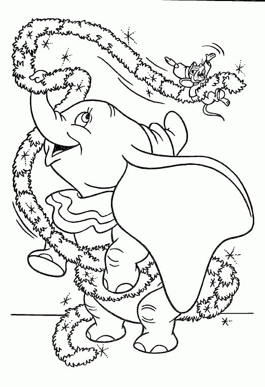 Dumbo Coloring Pages – Coloringpages1001 encequiconcerne Coloring Book Dessin