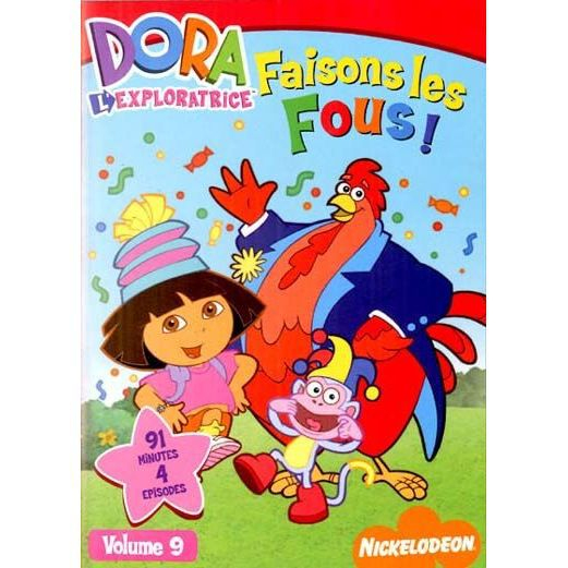 Dvd Dora L'Exploratrice, Vol. 9 - Faisons Les Fous à Dora And Friends Au Coeur De La Ville Saison 1