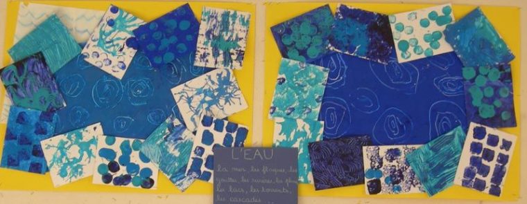 Eau En Maternelle | Enseignement De L'Art, Eau, Maternelle intérieur Techniques De Dessin En Arts Plastiques