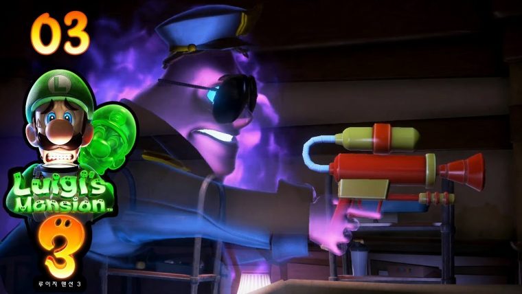 [루이지 맨션 3] (3화) 루이지와 귀여운 유령호텔 (Luigi'S Mansion 3) 실황 공략 pour Dessin Luigi Mansion 3