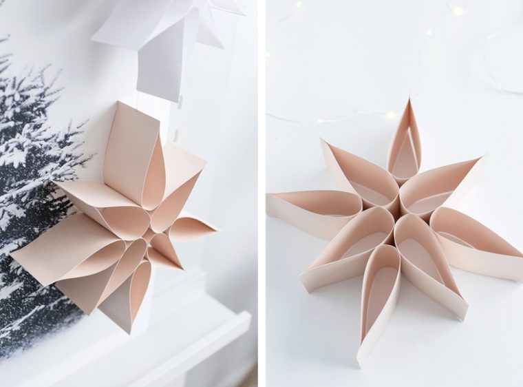 Einfacher Weihnachtsstern Aus Papier – Sinnenrausch – Der encequiconcerne Kinder Basteln Mit Papier Einfach