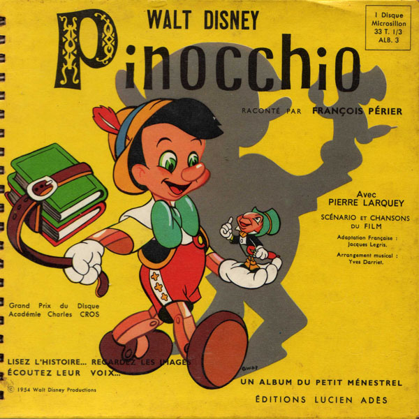 En-Broc: Alb 3 : Pinocchio, Le Petit Ménestrel serapportantà Les Petits Pingouins Pierre Loza¨re