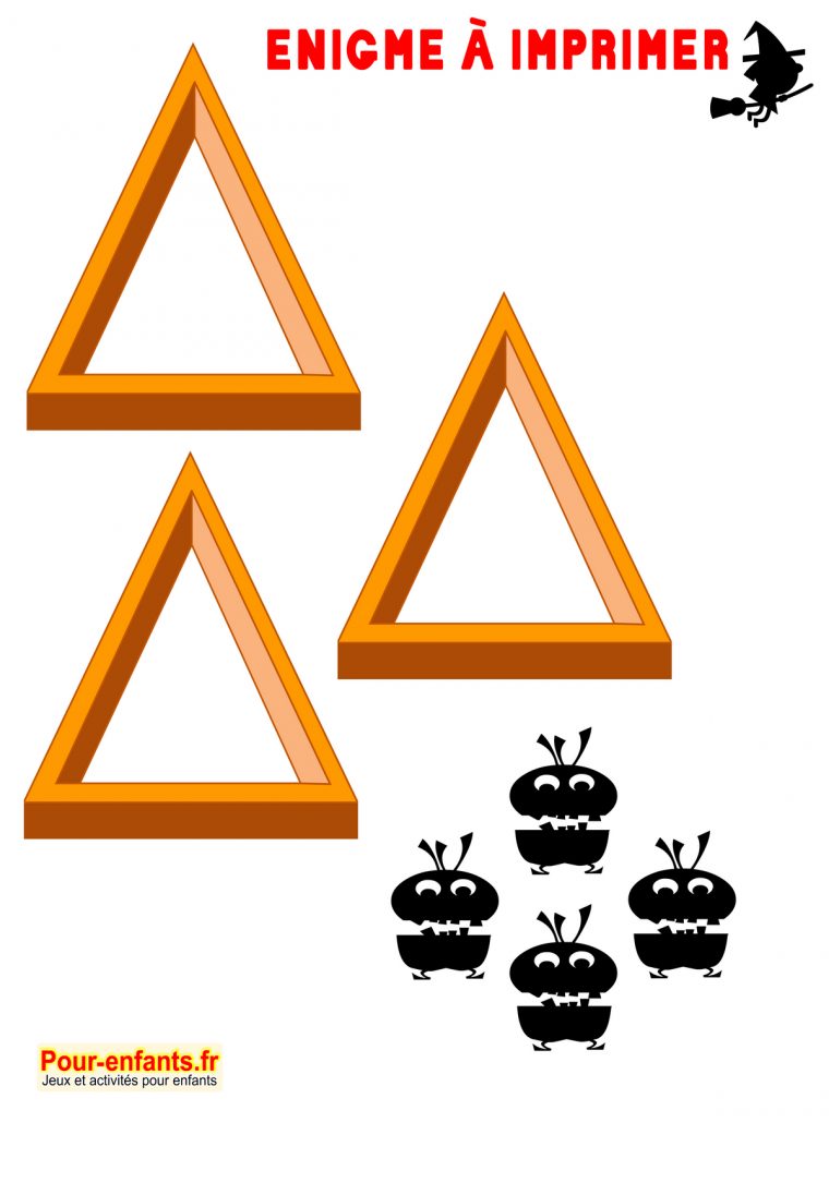 Enigmes Jeux À Imprimer Halloween Énigme Facile Jeu dedans 10 Jeux Pour Simuler Ton Intelligence
