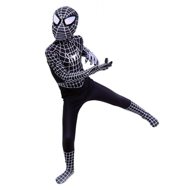 Épinglé Sur Déguisements Super-Héros pour Spiderman Noir Et Rouge