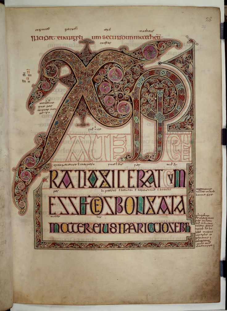 Europe'S History On Twitter | Book Of Kells, Celtic Art serapportantà What Script Is The Book Of Kells In