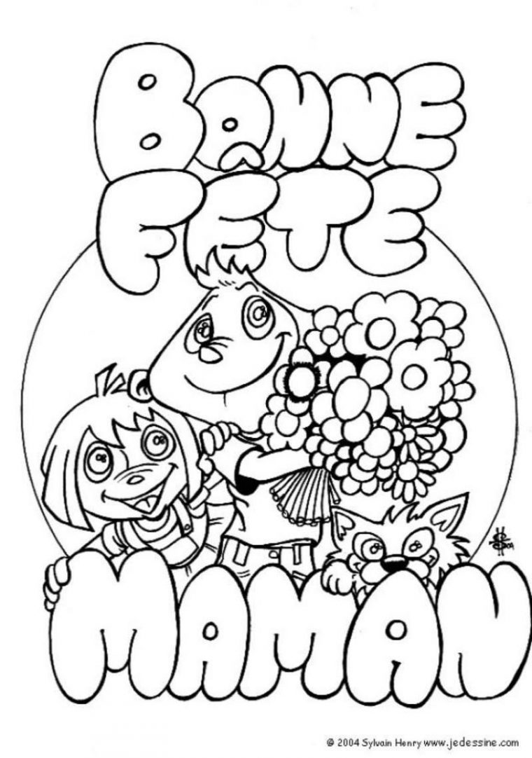 Fete Des Meres Coloriage à Fetes Des Grand Meres Dessin Fete Des Meres Coloriage à Fetes Des Grand Meres Dessin