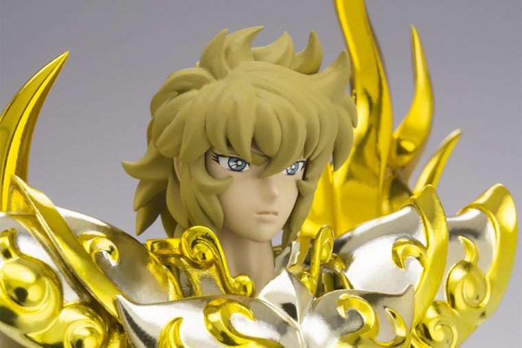 Figurine Saint Seiya Soul Of Gold – Aiolia Gold Myth Cloth avec Soiul 1001