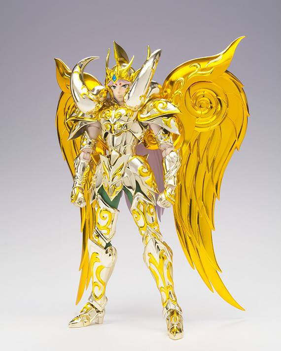 Figurine Saint Seiya Soul Of Gold – Aries Mû Gold Myth avec Soiul 1001