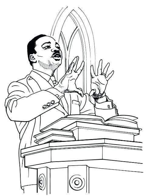 Free Printable Martin Luther King Jr Day (Mlk Day avec Colorsheet Of Martin Luther King