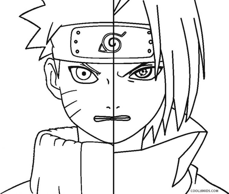 Free Printable Naruto Coloring Pages For Kids serapportantà Naruto Shippuden Coloring Page