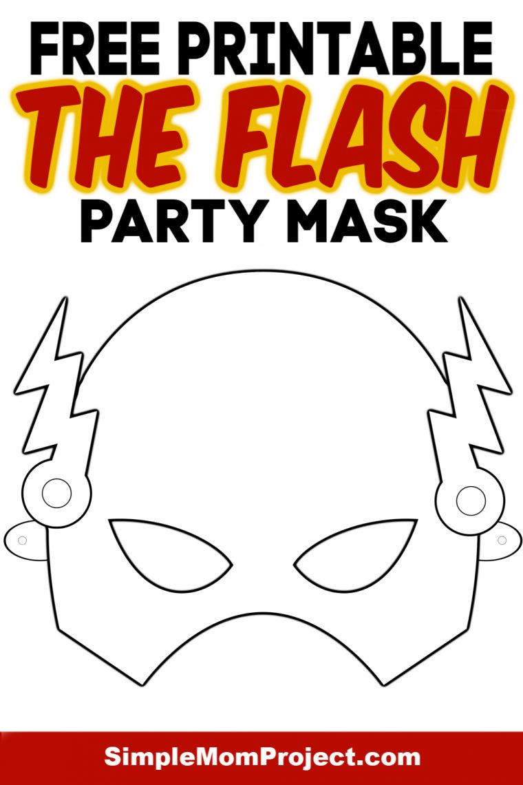 Free Printable Superhero Face Masks For Kids – Simple Mom intérieur Images Masques Super Heros A Imprimer