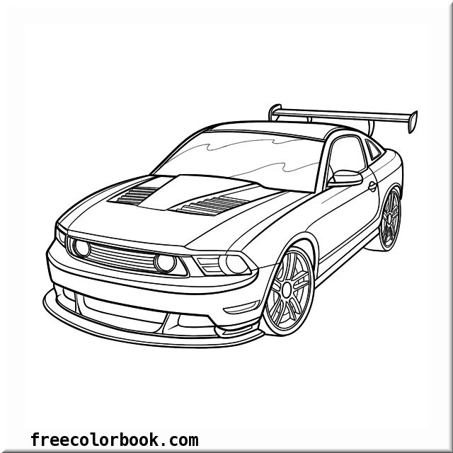 @Freecolorbook, #Freecolorbook, #Coloringbookforadults destiné Fast And Furious Coloriage
