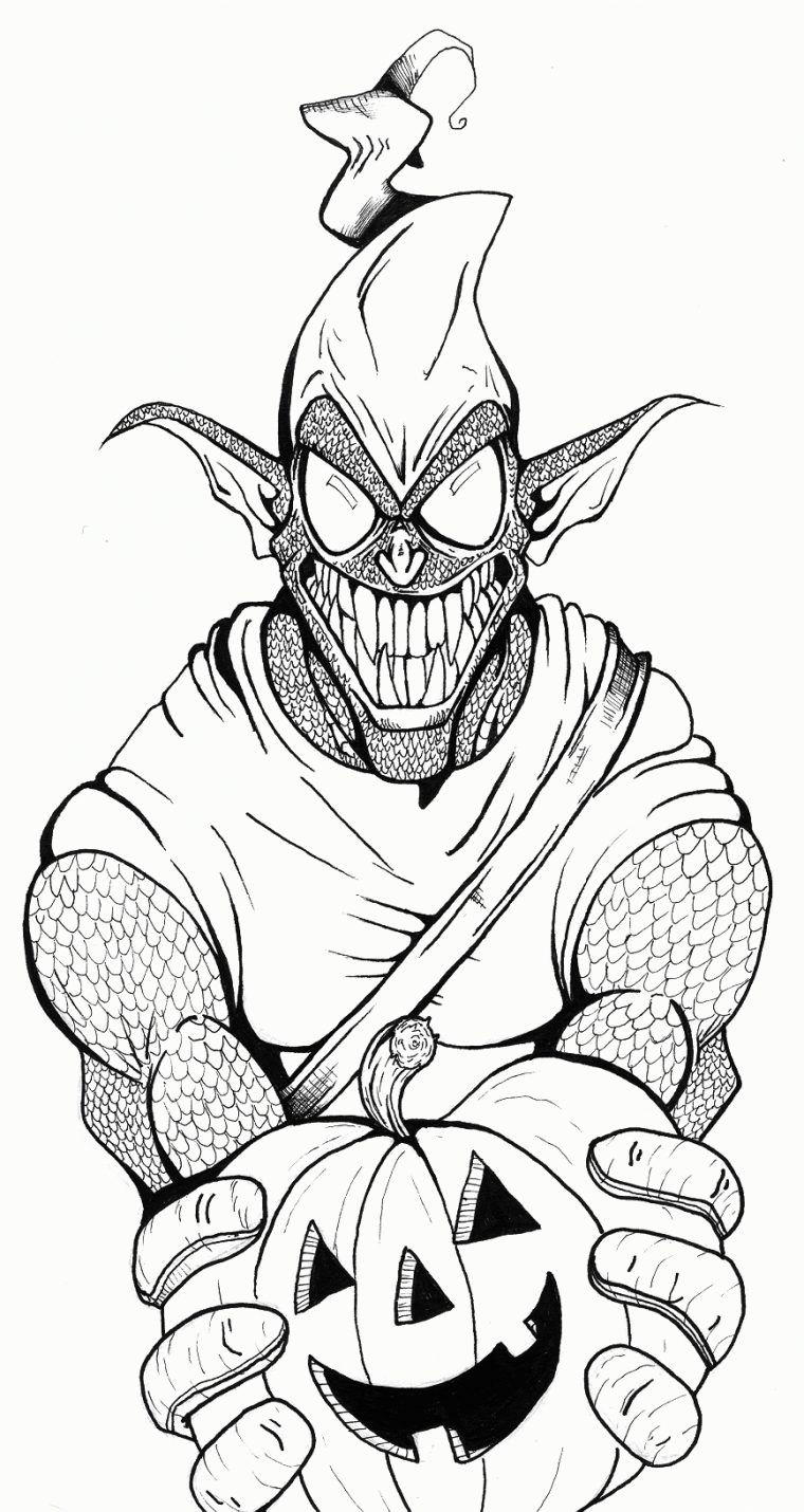 Goblin Coloring Pages – Best Coloring Pages For Kids encequiconcerne Coloring Book Dessin